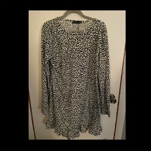 PrettyLittleThing leopard mini dress